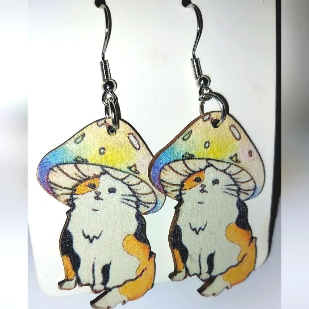 5d character earrings For Adults And Kids